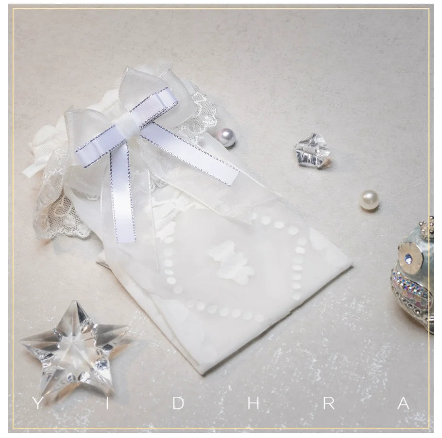 Yidhra - Bear Gummy and Milk Candy Bunny - Sweet Lolita Short Socks Lovely Socks