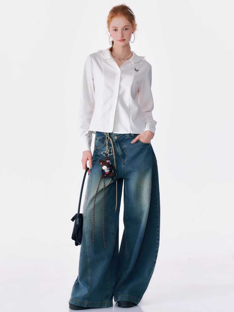 Slim fit long sleeve shirt【s0000010171】