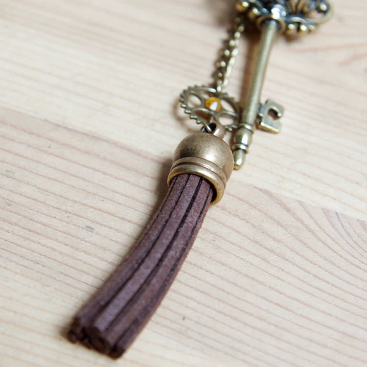 Mr. Yi's Steam Continent - Punk Lolita Lolita Vintage Necklace Sweater Chain