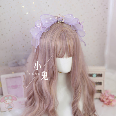 Xiaogui - Daily Lolita KC, Bow Pearl Headband