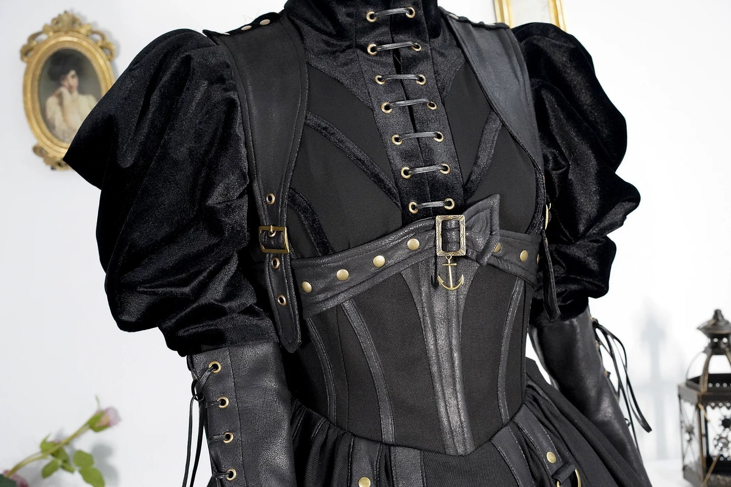 FOXTROT - Ghost Ship - Gothic Lolita Pirate JSK & Mutton Sleeves Blouse