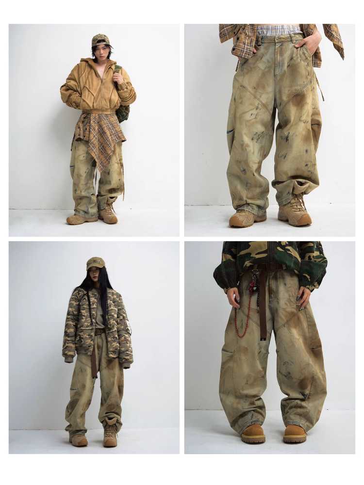 Wide leg jeans【s0000009994】