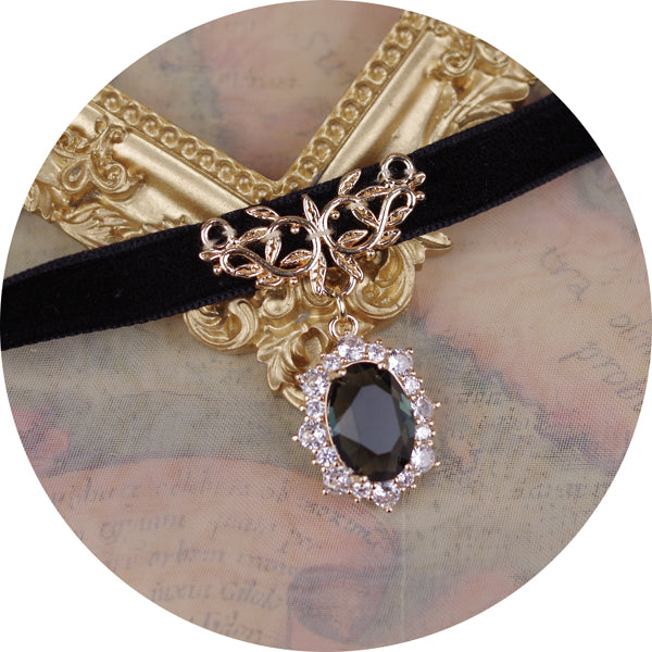Rose of Sharon - London Afternoon Tea - Elegant Lolita Daily Choker