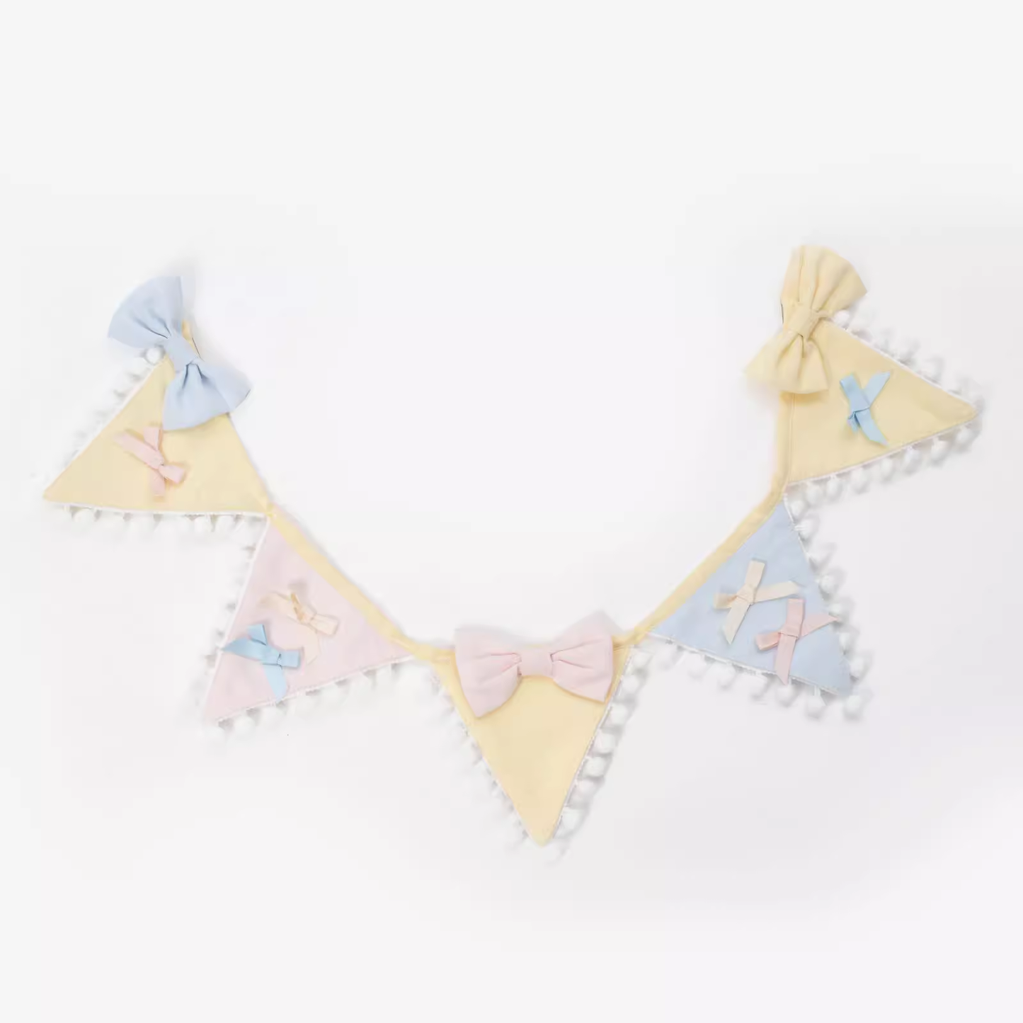 Chubby Cat Diary - Sweetheart Macarons - Sweet Lolita JSK Dress, Pom-pom Accents