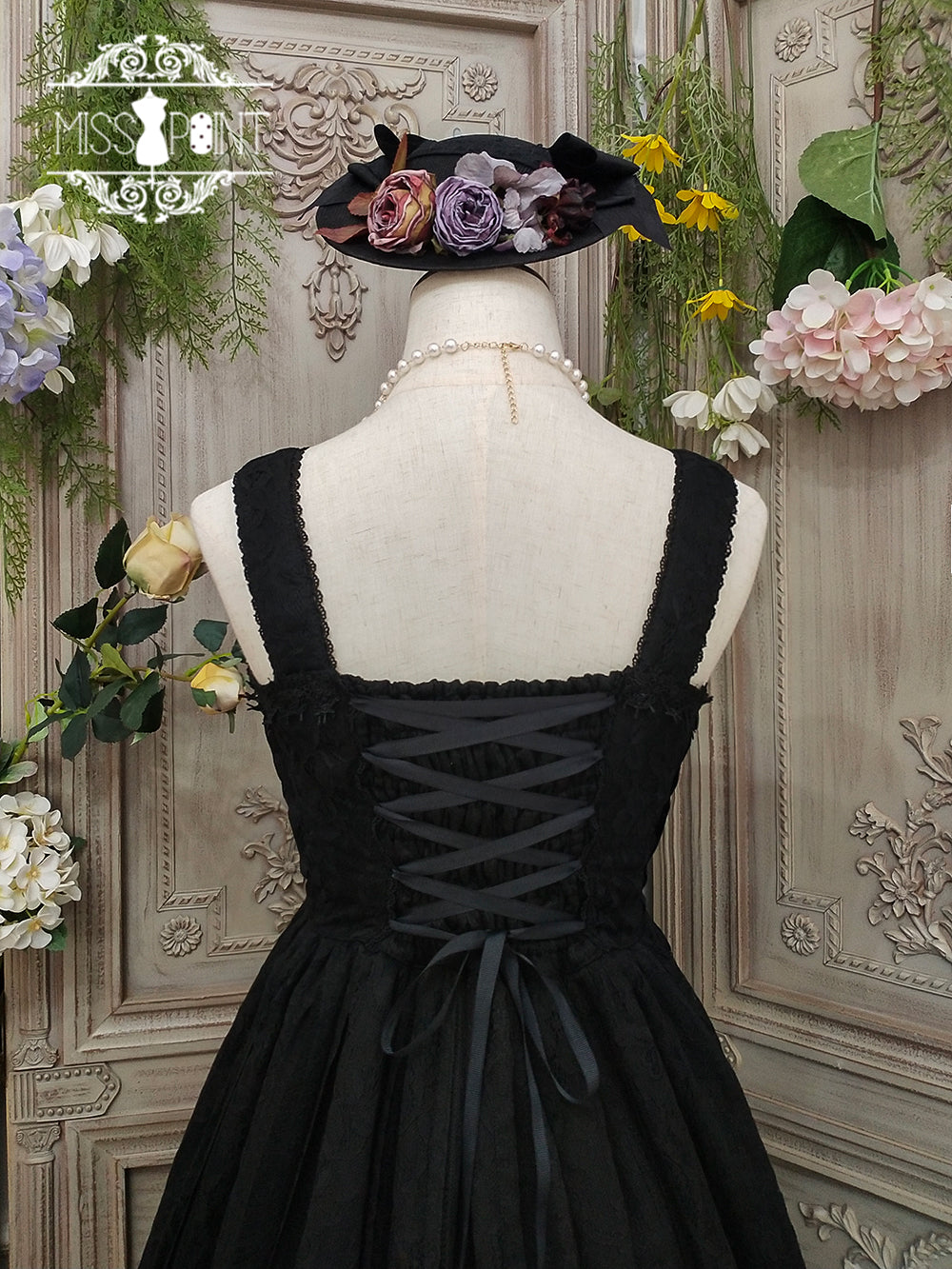 Miss Point - Woody Rose - Retro Classic Lolita JSK