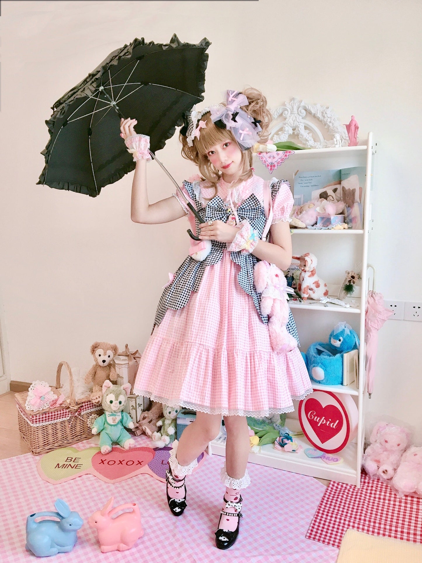 Fluff Mollie - Split Pea Breakfast - Kawaii Lolita Cotton JSK