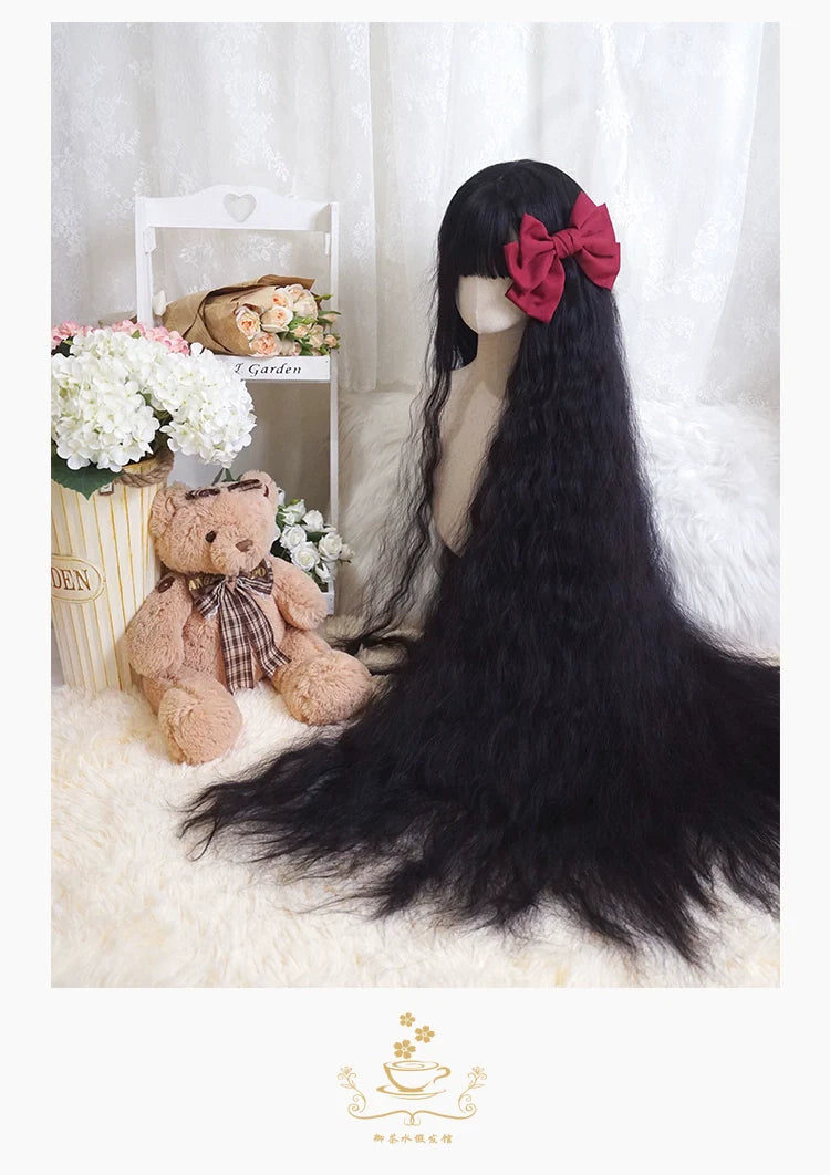 Imperial Tea - Natural Lolita Wig 120CM Super Long Hair