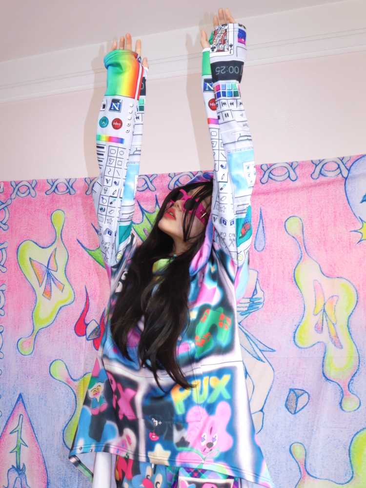 【サイズ表なし】Original print sweatshirt【s0000010290】