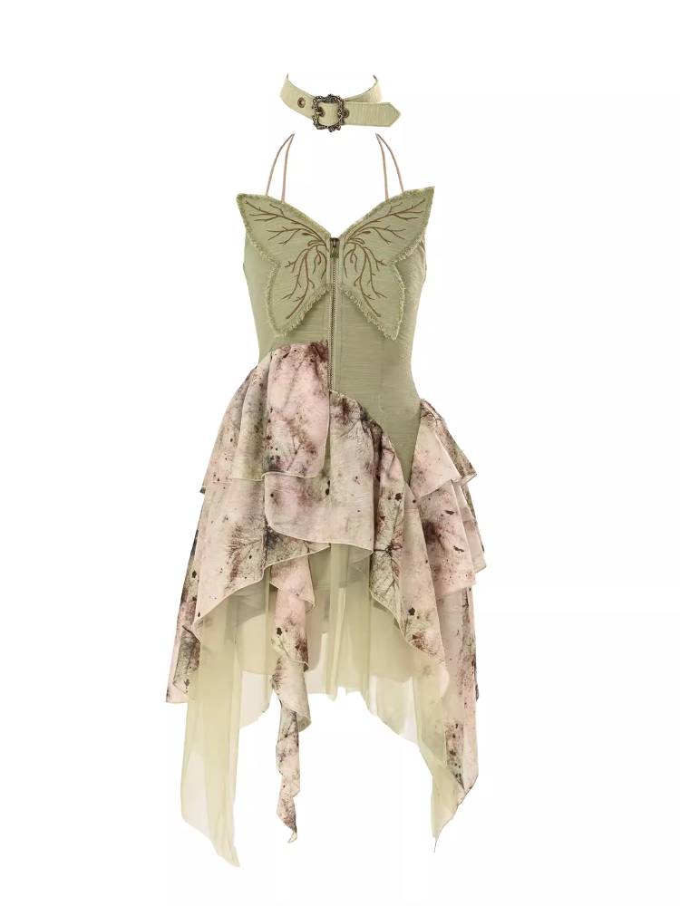 Suspender slim dress【s0000008417】