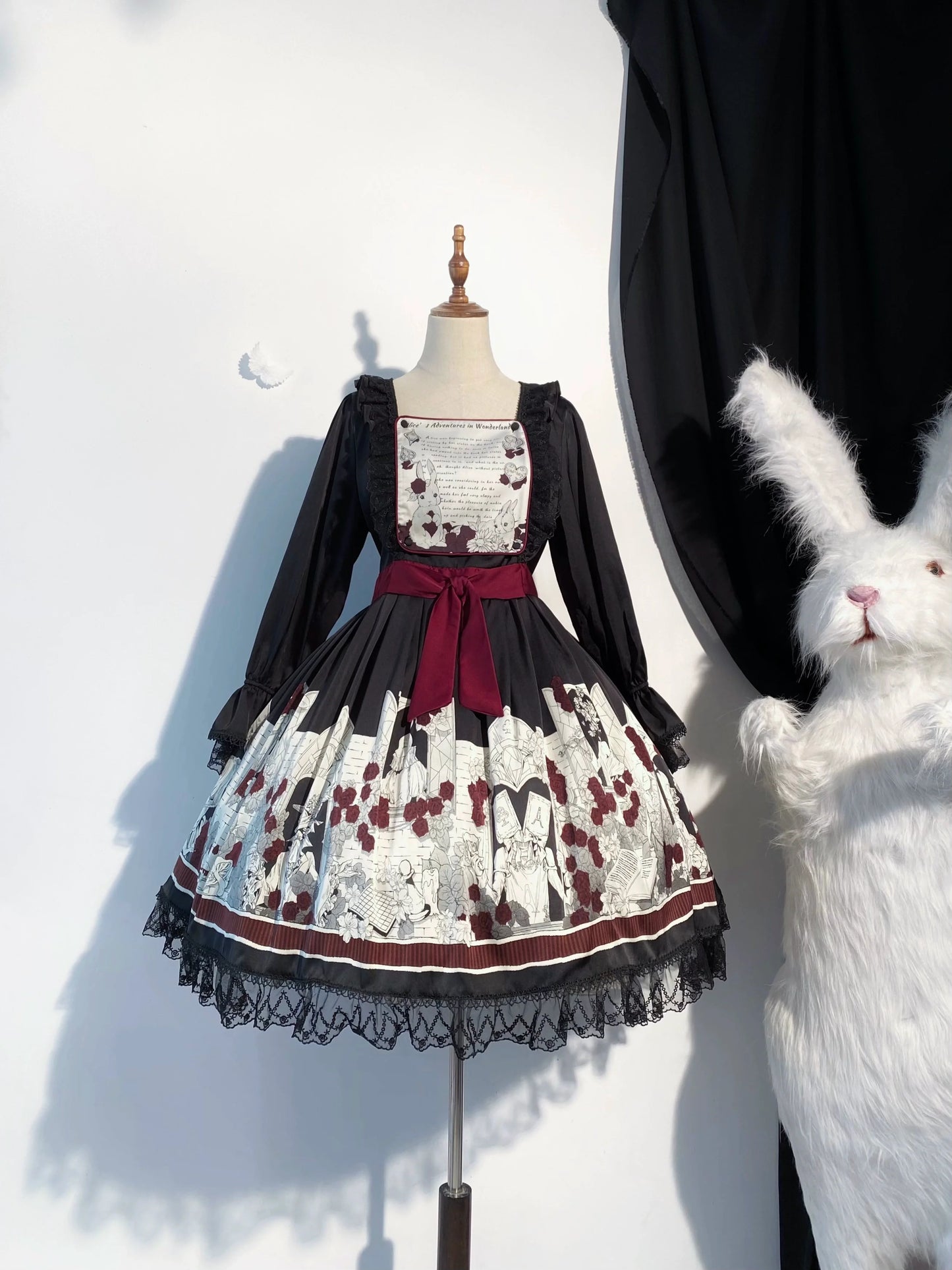 Caged Bird Hotel - Alice - Kawaii Lolita Dress OP Dress Sleepwear