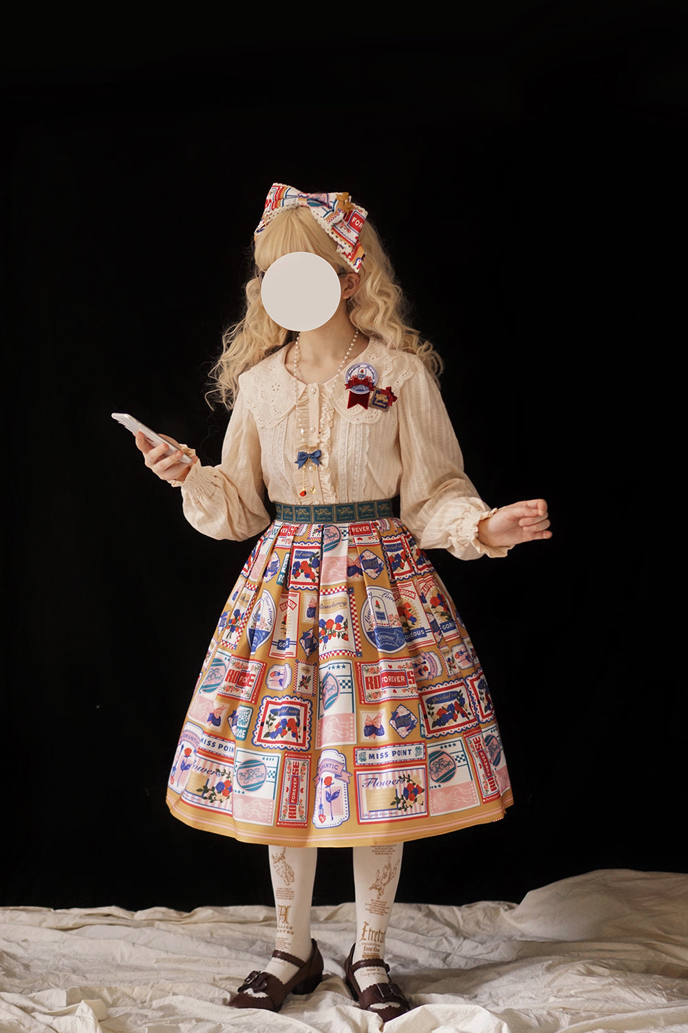 Miss Point - Vintage American Double-layer Lolita Blouse