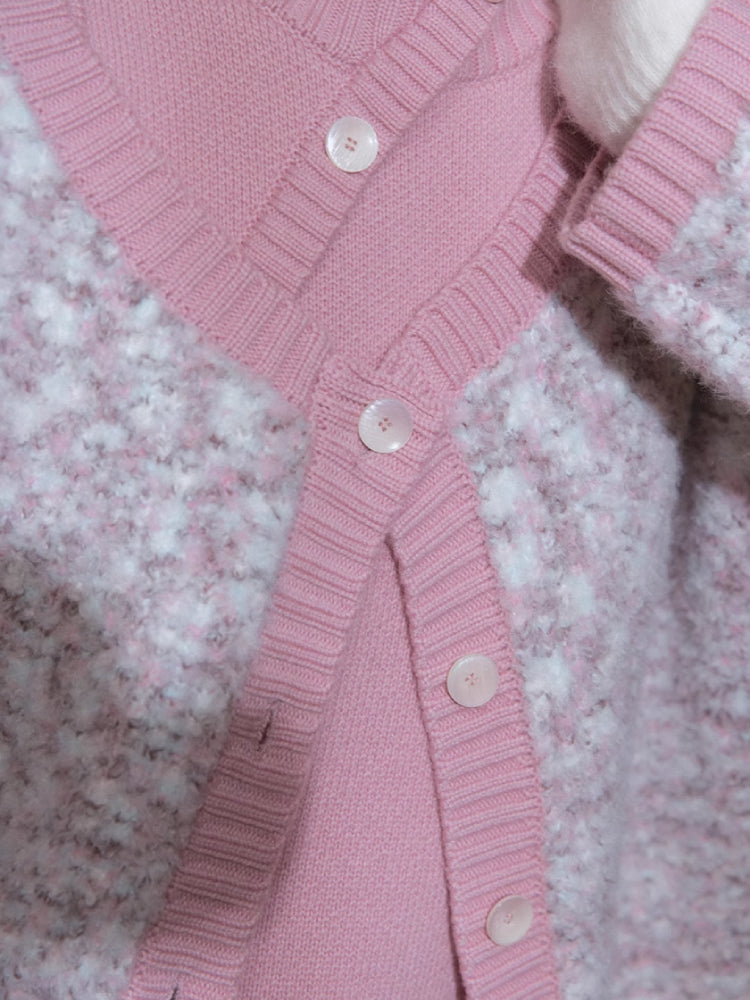 Contrast color wool suit【s0000005868】