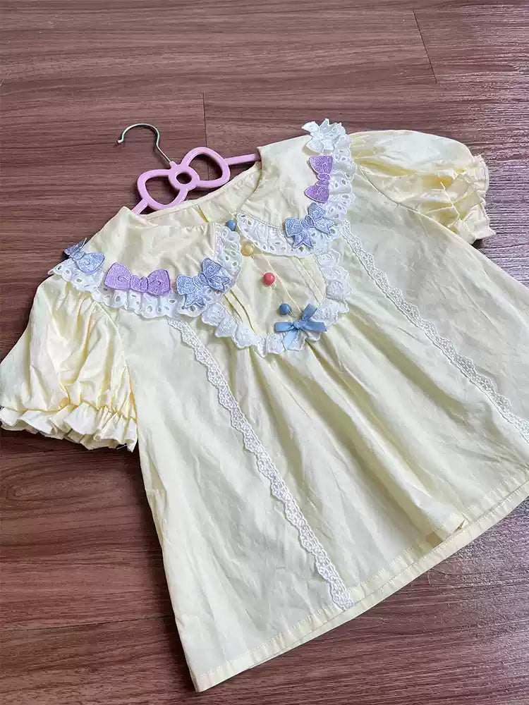 NanShengGe - Sheep Party - Sweet Lolita Jumper Dress Print SK