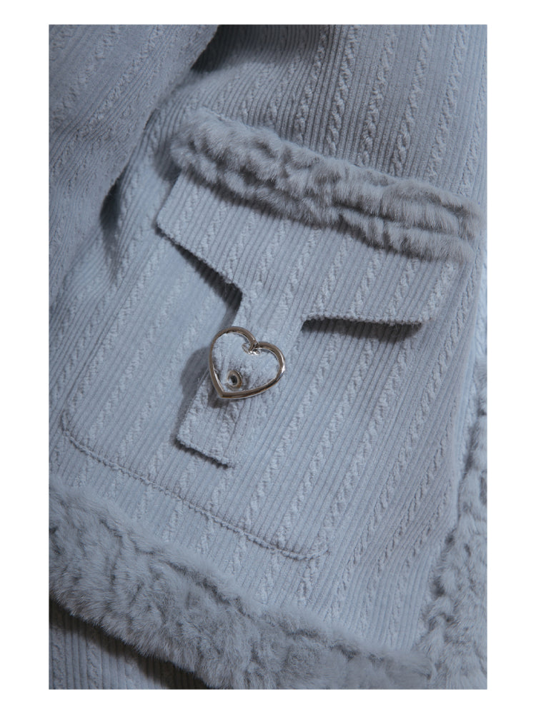 Fur jacket+skirt【s0000005826】