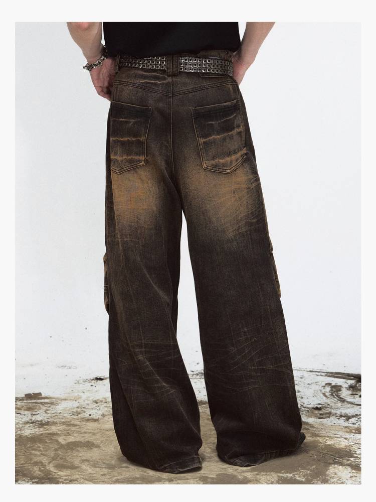 Wide leg jeans【s0000009213】