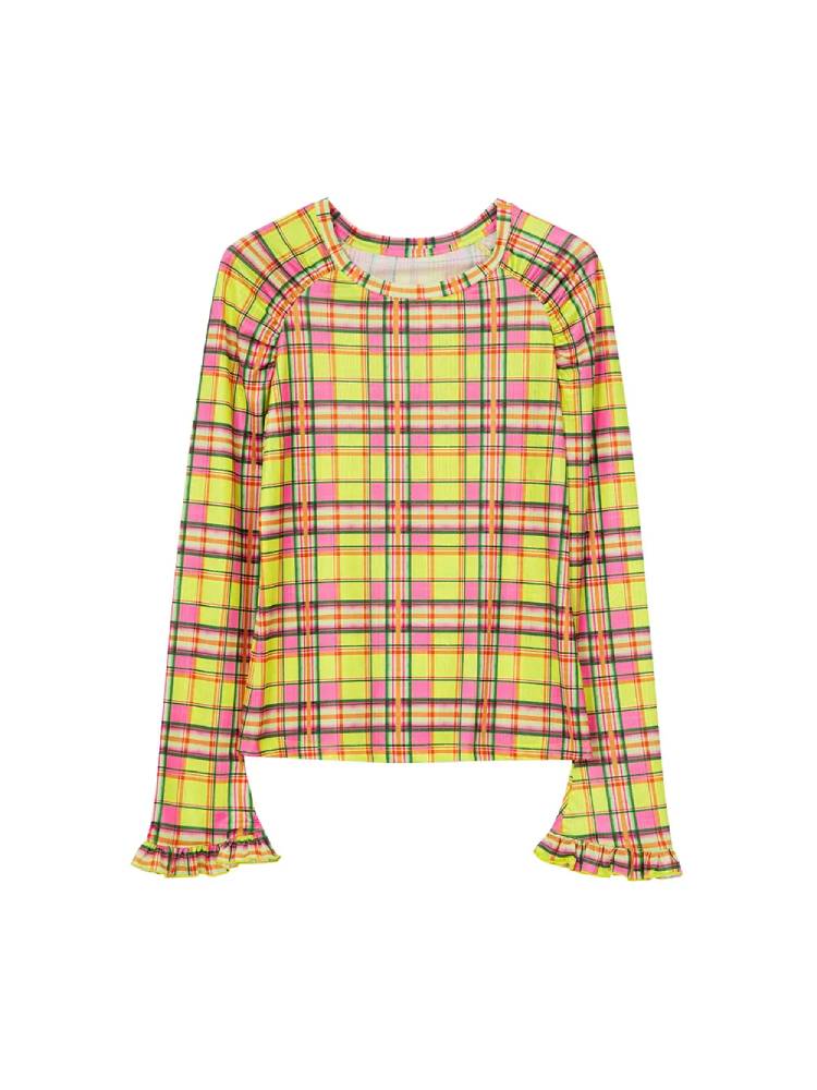 Mesh long sleeve shirt【s0000008332】