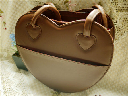 Loris - Satin Bridge - Heart-shape Lolita Bag