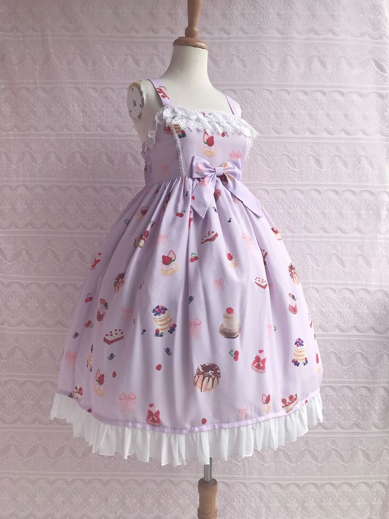 Yilia - Sweetheart Berry - Kawaii Lolita JSK Dress