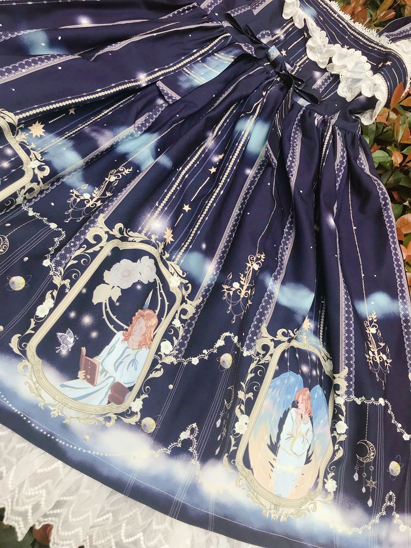 Yilia - Oriel's Blessing - Angel-themed Printed Lolita JSK