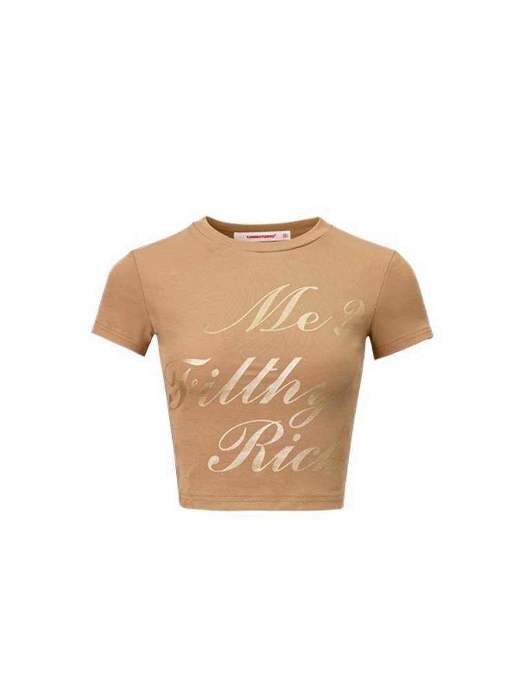 High Stretch Tight Waist Tee【s0000009160】