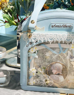 Morning Glory - Kawaii Lolita Checkered Itabag Multicolors