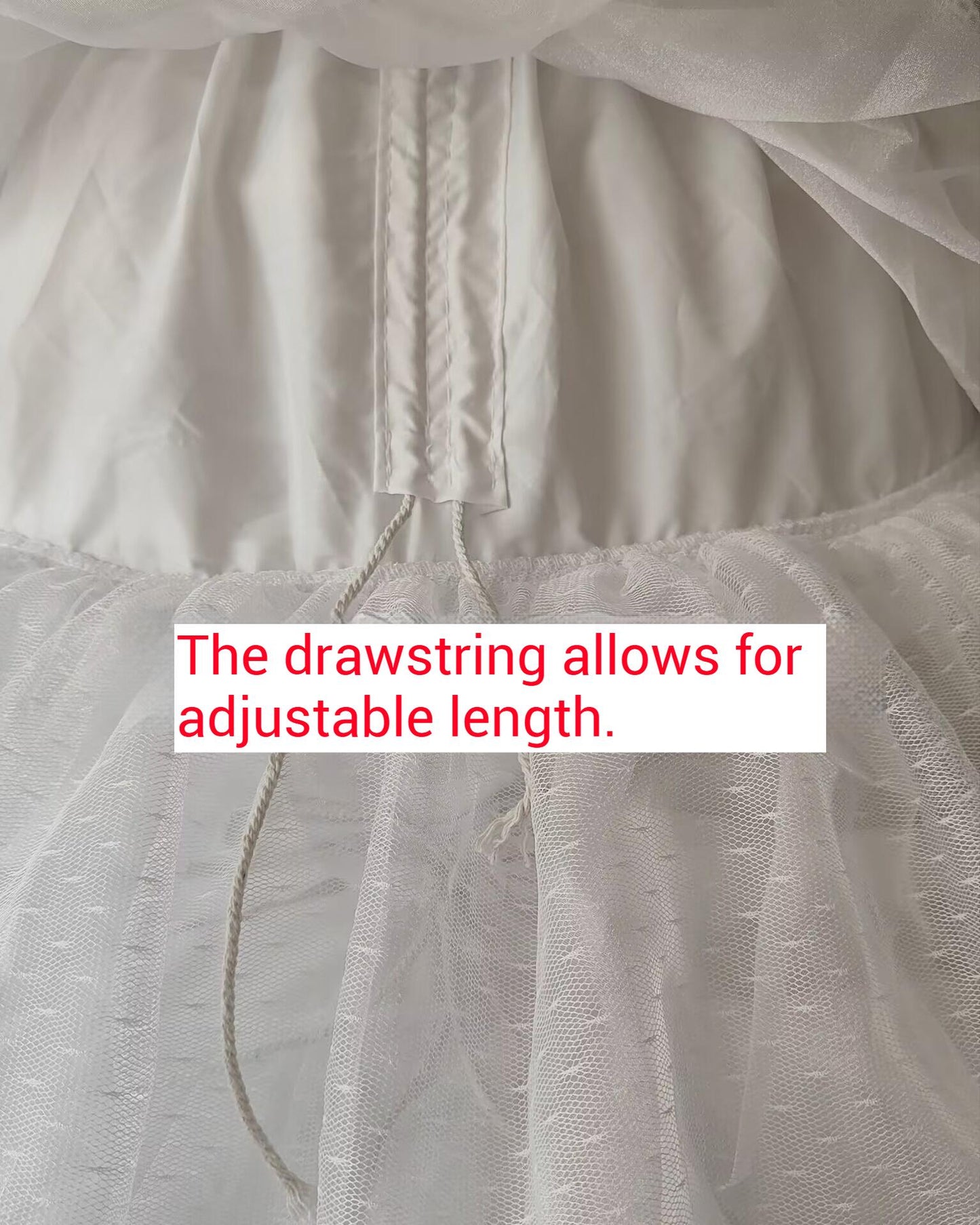 Teddy Bear - 27.6 (70 CM) Adjustable Wedding Lolita Petticoat"