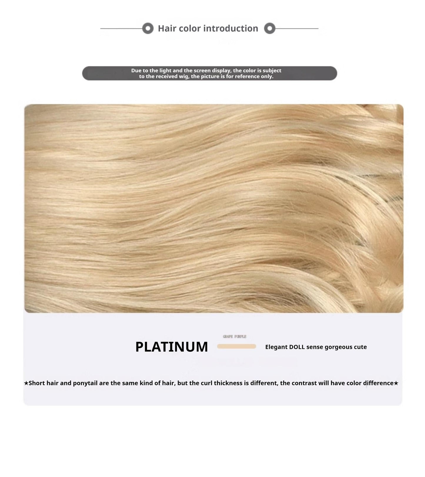 Sinwavy - Kawaii Lolita Wig Blonde Double Ponytail Wig