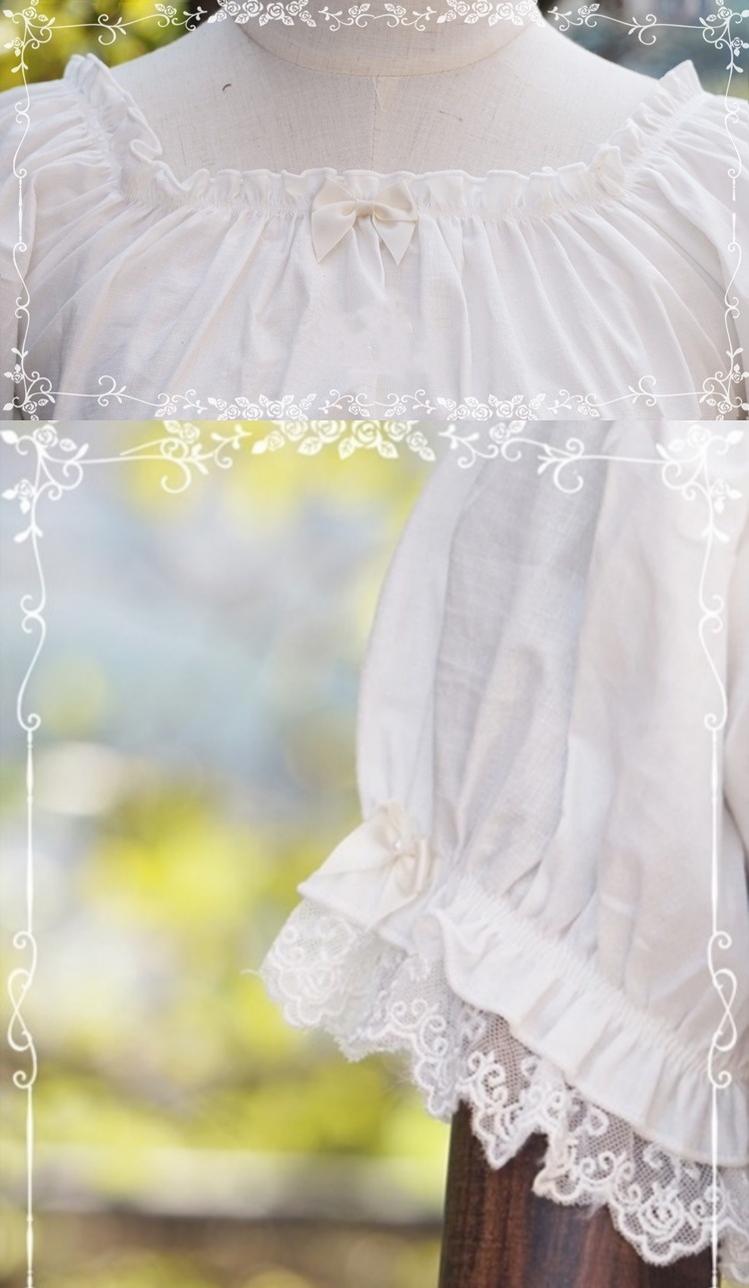 Tiny Garden - Elegant Lolita Summer Blouse