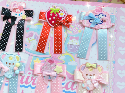 Bear Doll - 1000SE - Lolita Sweet Corsage Hair Clip Pin Accessories