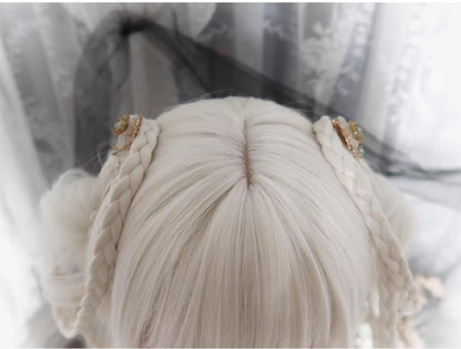 Pippi Palace - Elegant Off-White Short Lolita Wig