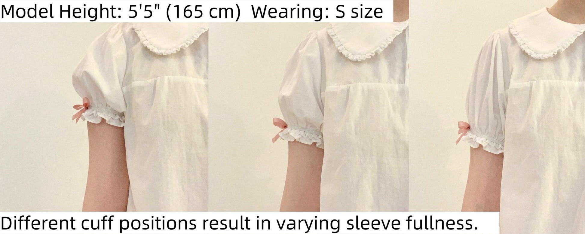 Walnut Museum- Toy Anniversary - Cotton Sweet Lolita Blouse, Bow Accents