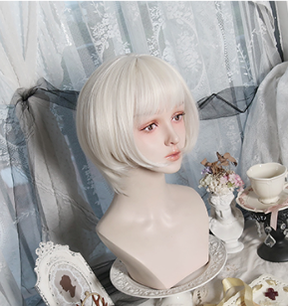 Pippi Palace - Elegant Off-White Short Lolita Wig