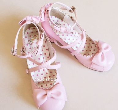 Sosic - Sweet Lolita High Heel Handmade Shoes