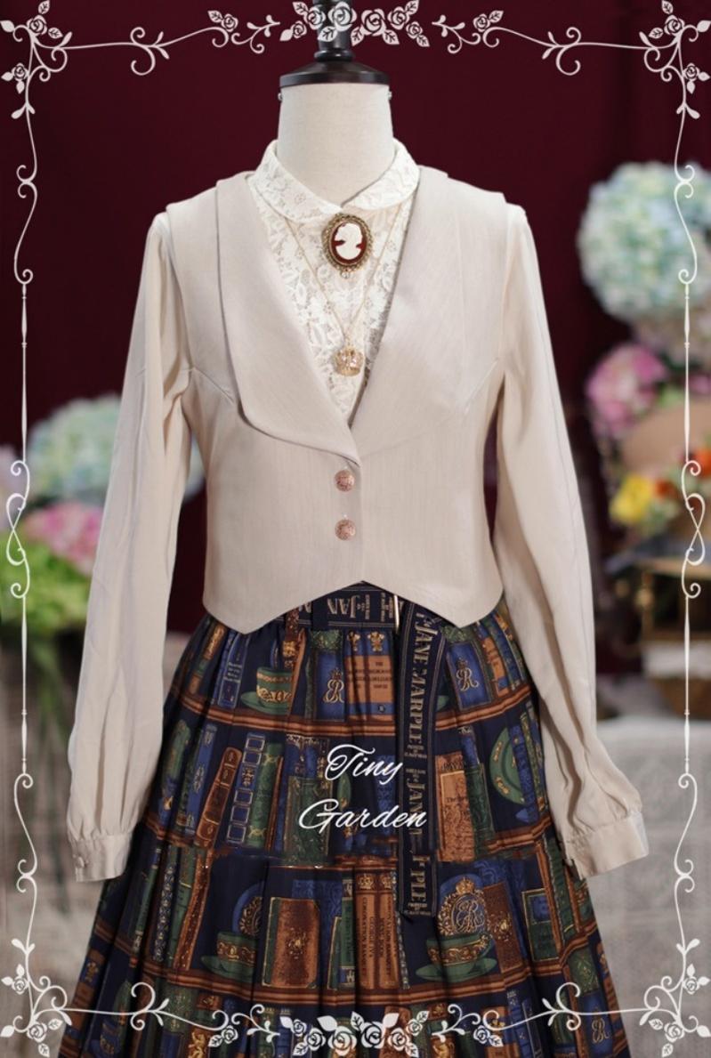 Tiny Garden - Old Love Songs - Lolita Elegant Vintage SK and Waistcoat