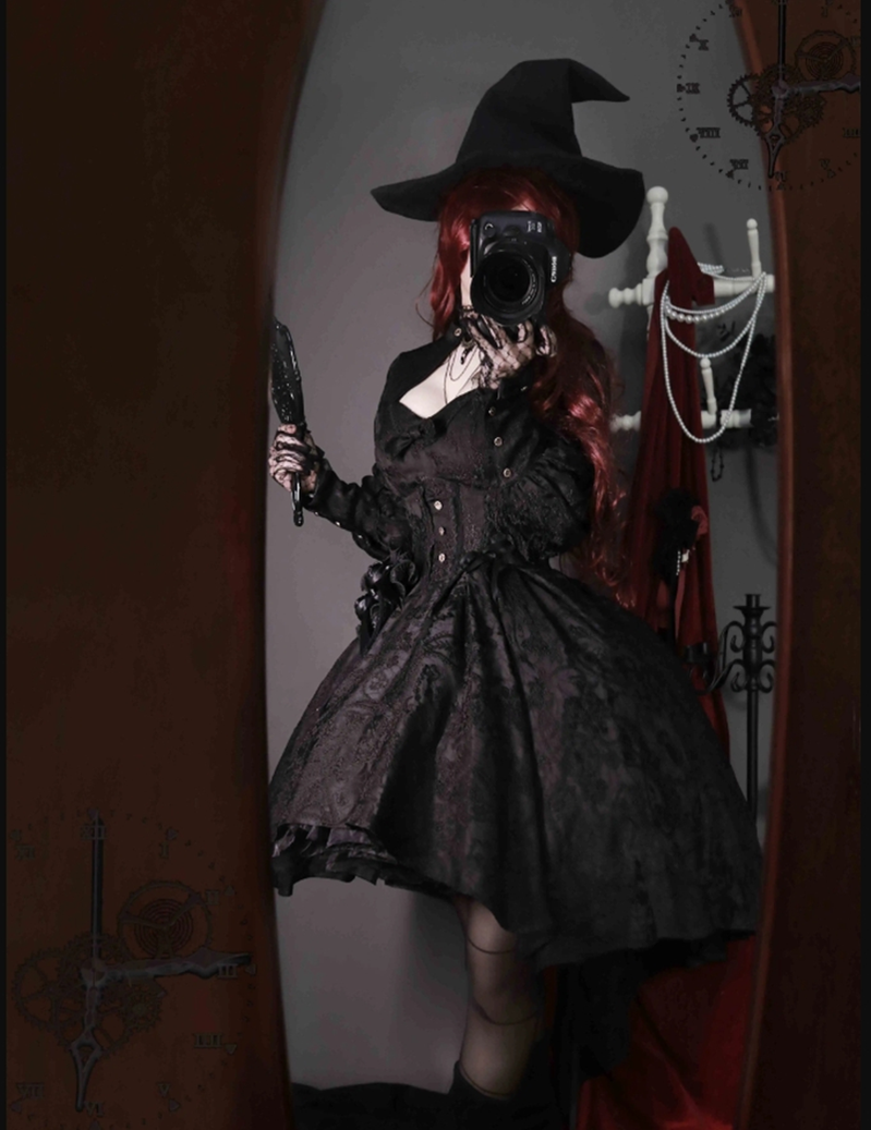 Strawberry Duck - Gothic Lolita Dress White Lolita JSK