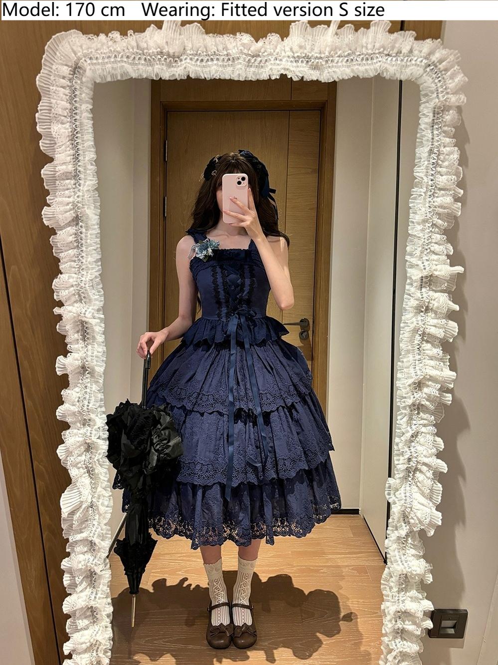 Miss Point - Forest Waltz - Cotton Lolita Camisole Embroidered Cami Top