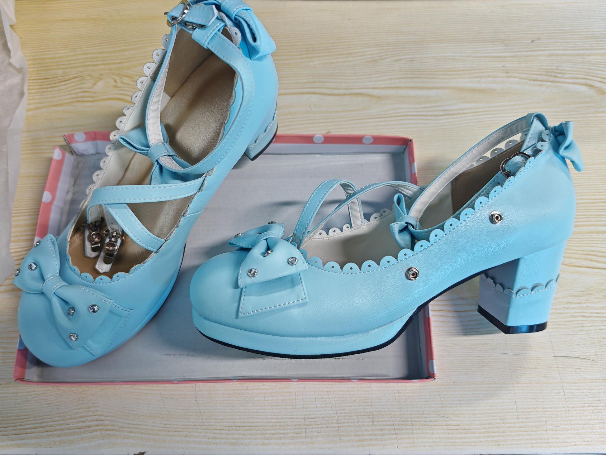 Sosic - Sweet Lolita High Heel Handmade Shoes