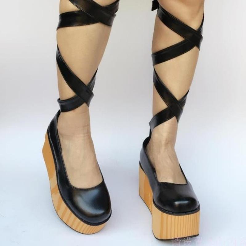 Antaina - Wedding Lolita Platform Shoes Bridal Shoes Multicolor