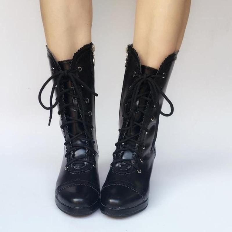 Antaina - Elegant Lolita Heel Boots Kawaii Shoes
