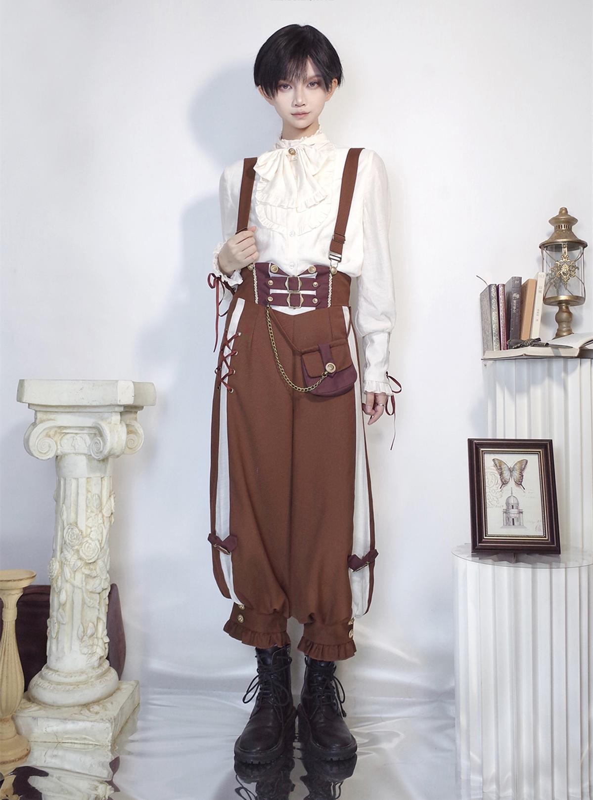 Letters from Unknown Star - Pirate Guide - Vintage Lolita Suit Vest JSK Dress