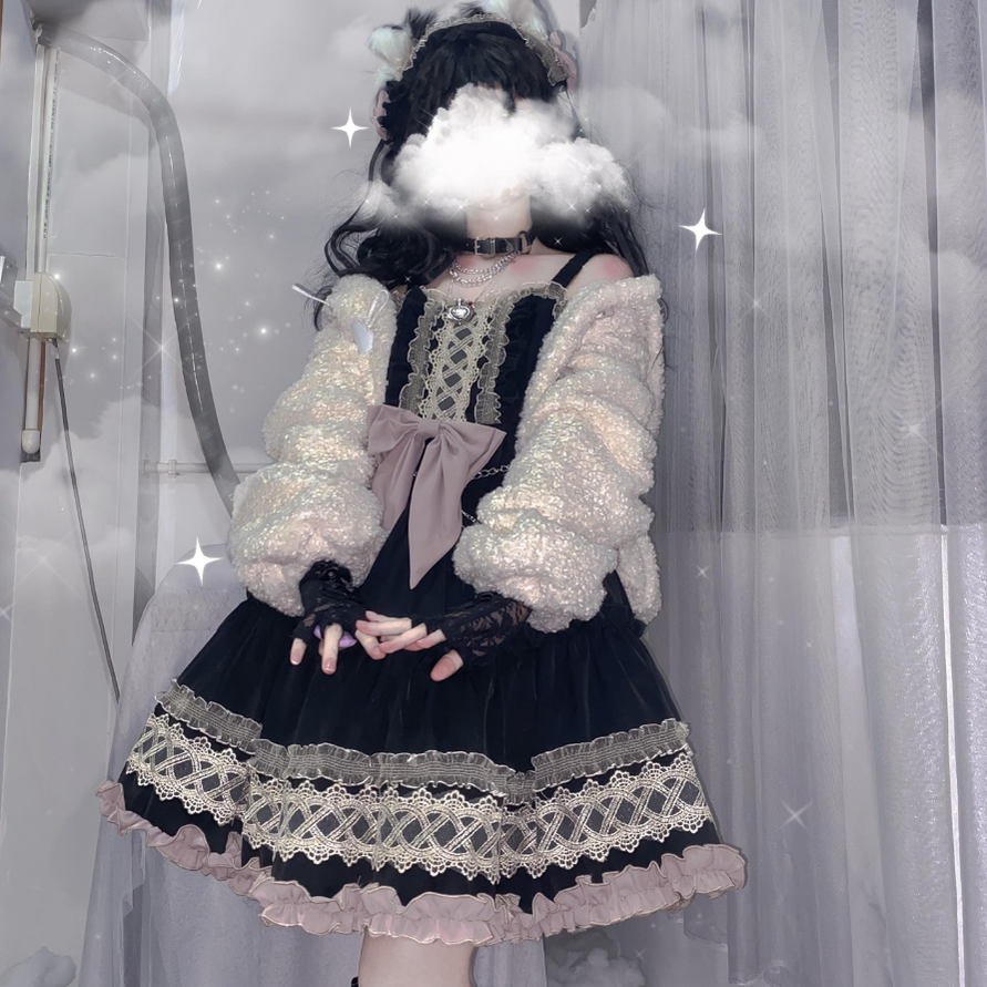 Eye of  White Crow - Dairy Lolita Dress Hot Girl JSK