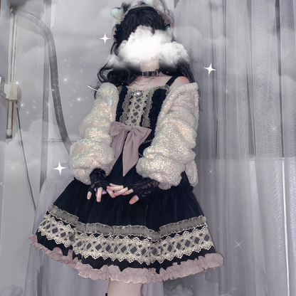 Eye of  White Crow - Dairy Lolita Dress Hot Girl JSK
