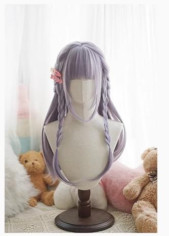 Imperial Tea - Daily Lolita Wig Matte Color Long Wigs