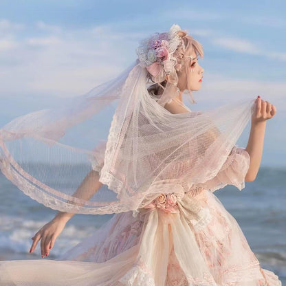 Garden Cat - Gorgeous Lolita JSK Dress Wedding Lolita Dress