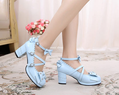 Sosic - Sweet Lolita High Heel Handmade Shoes