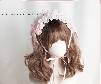 Their Past Decorations - Sweet Lolita Cat Ear Hairband
