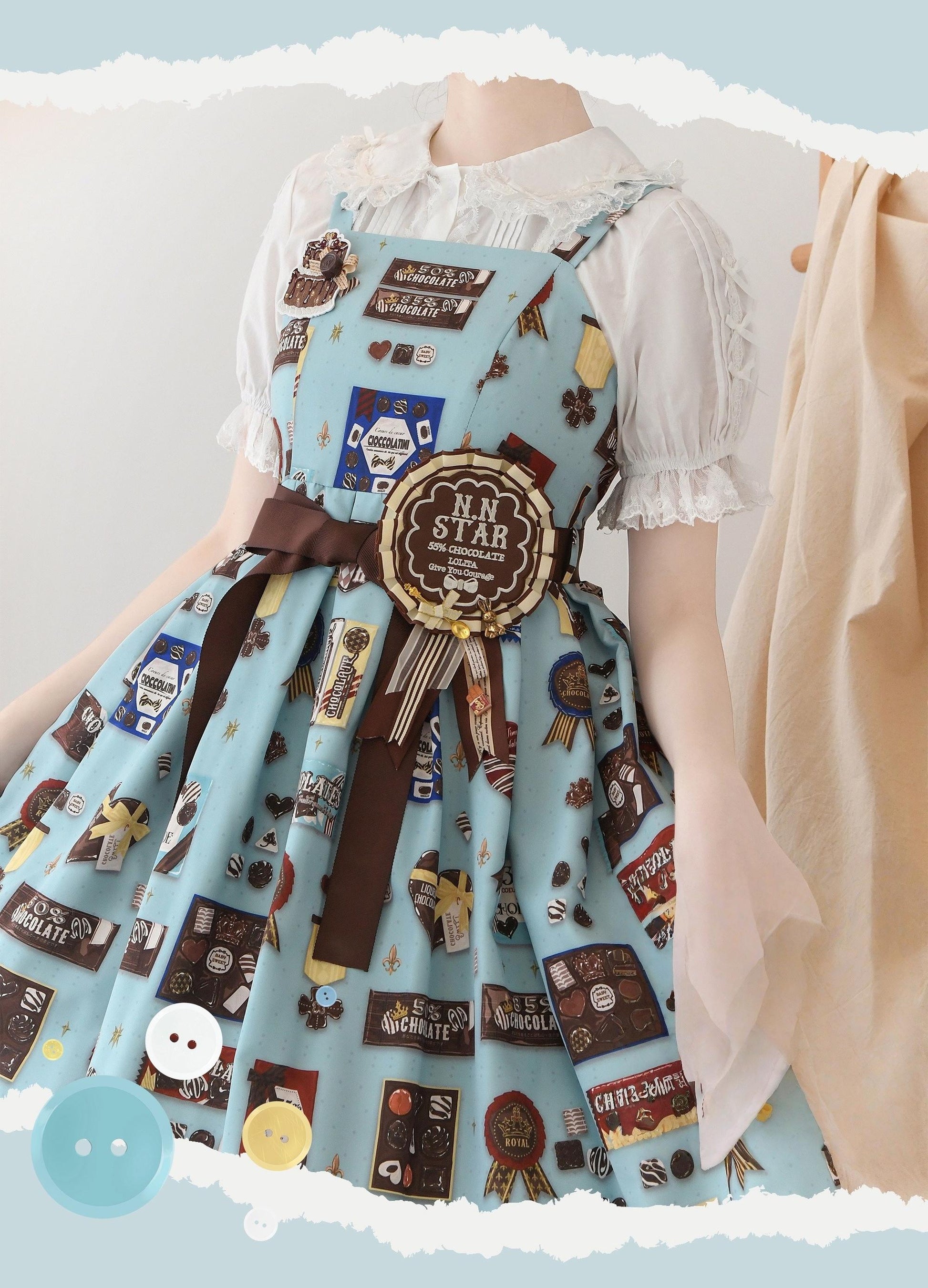 DMFS Lolita - Lanxin Shirt - Cotton Sweet Lolita Lace Blouse