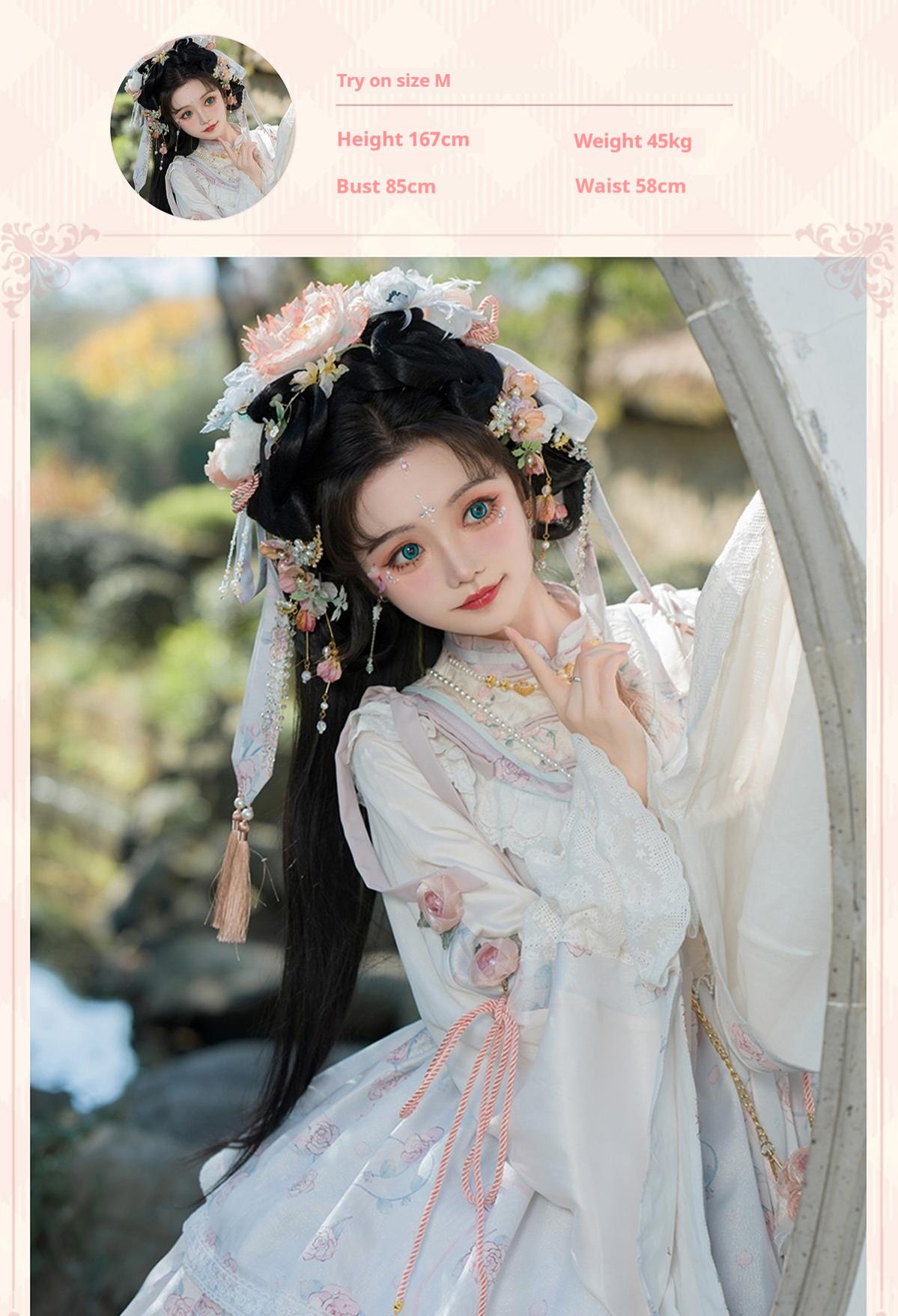 Bramble Rose - Exquisite Luo Shen - Qi Lolita OP Dress Chinese Style Lolita JSK