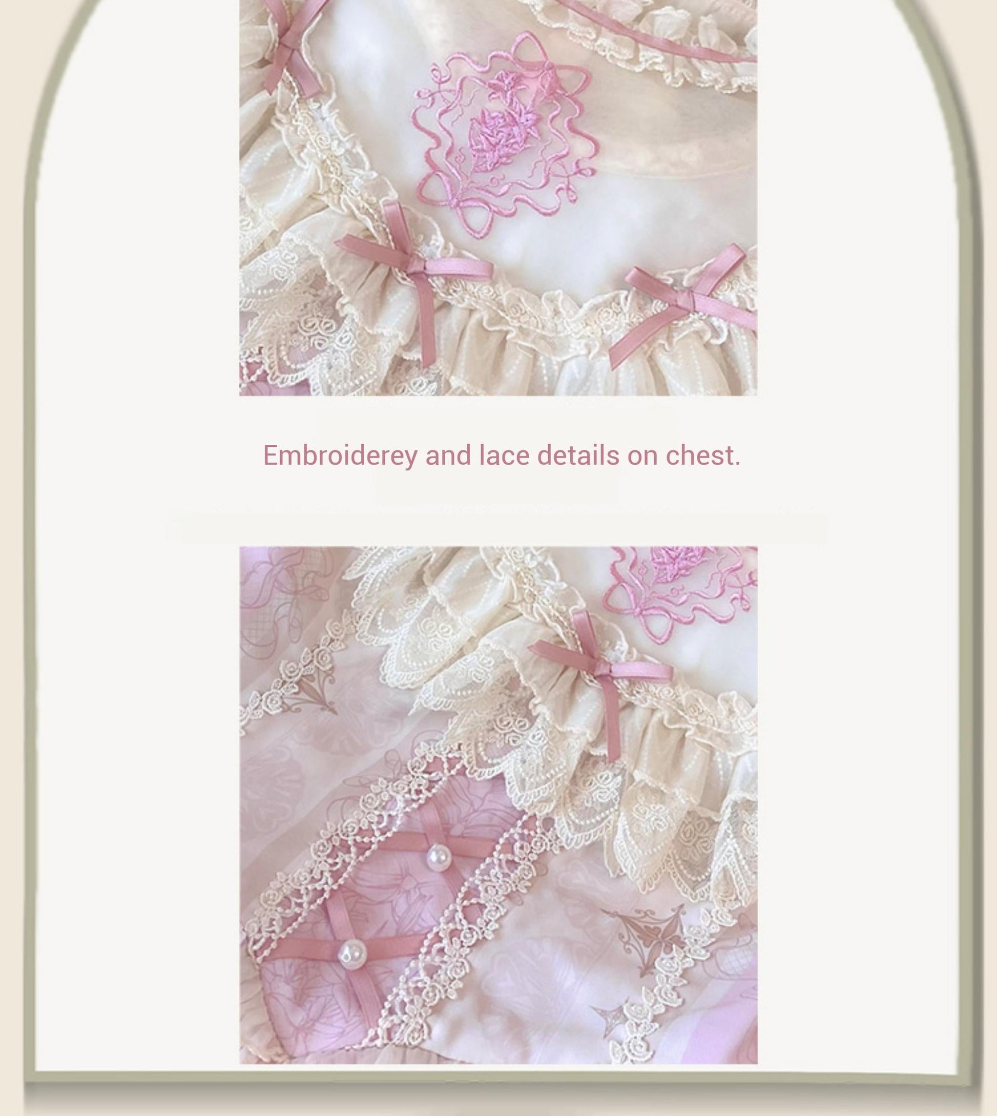 Bolero - Liliana Cat - Sweet Lolita Gorgeous OP Dress with Soft Lace & Organza