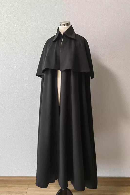 La Pomme - Ouji Lolita Cape With Layered Capelet Customized Color/Size